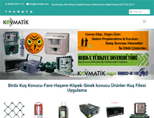 Tablet Screenshot of kovmatik.com
